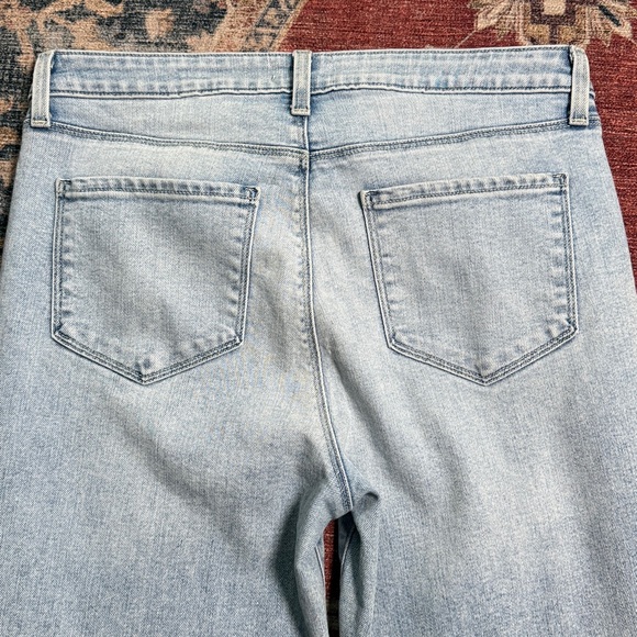 L’AGENCE Ruth Raw Hem Straight Leg Jeans Size 30 - Picture 6 of 11